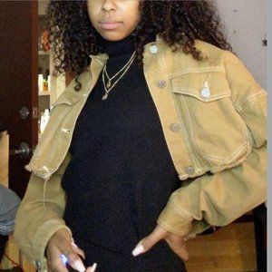 Urban Outfitters BDG Cropped Jean Jacket